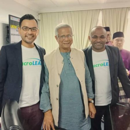 Meeting Professor Muhammad Yunus