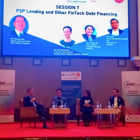 Our CEO invited as a panellist at the ASEAN workshop on alternative SME finance