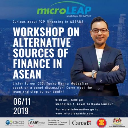Our CEO invited as a panellist at the ASEAN workshop on alternative SME finance