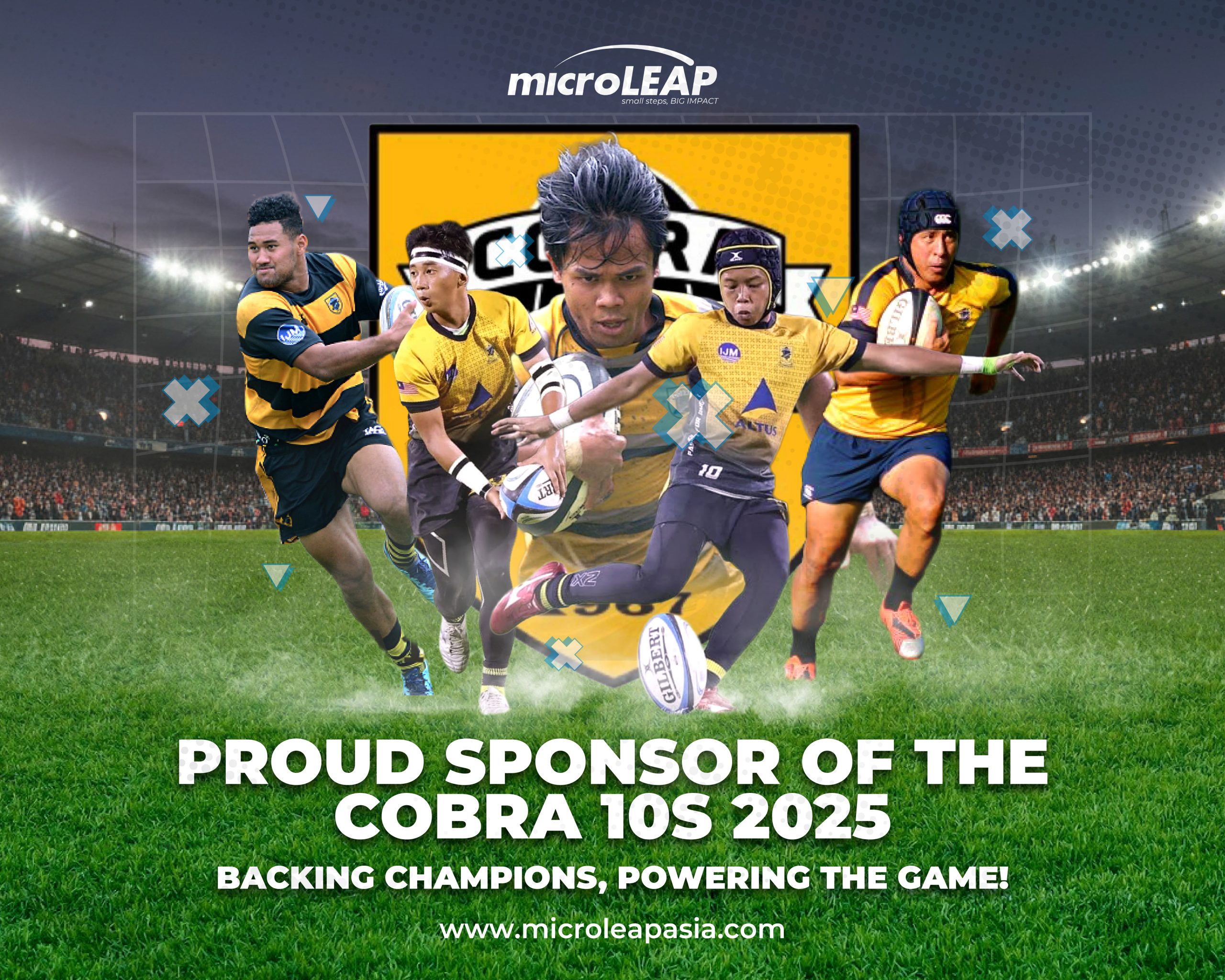 Cobra 10s Sponsorship Poster