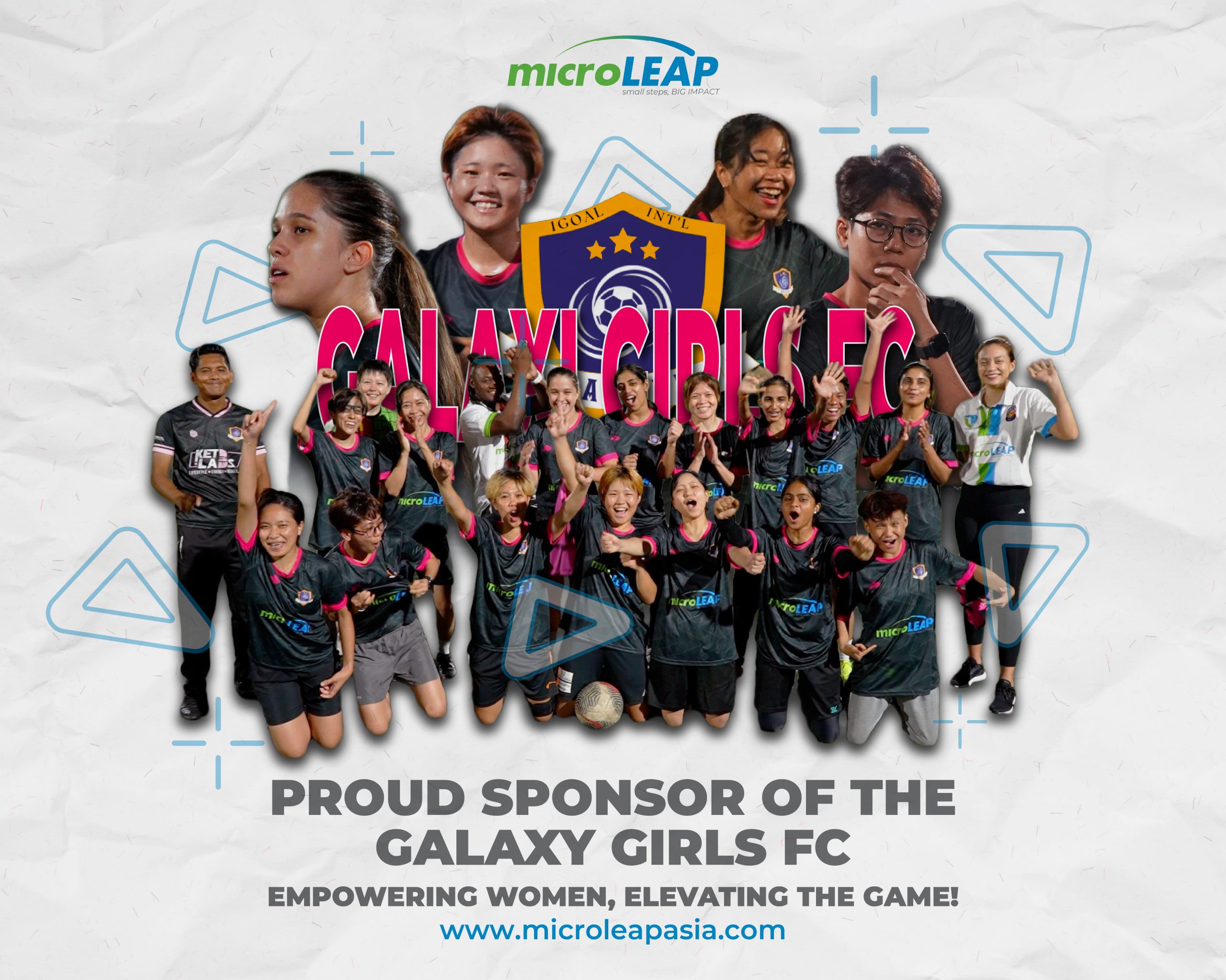 Galaxi Girls Sponsorship Poster